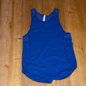 lululemon athletica Royal Blue Tank Top size 6